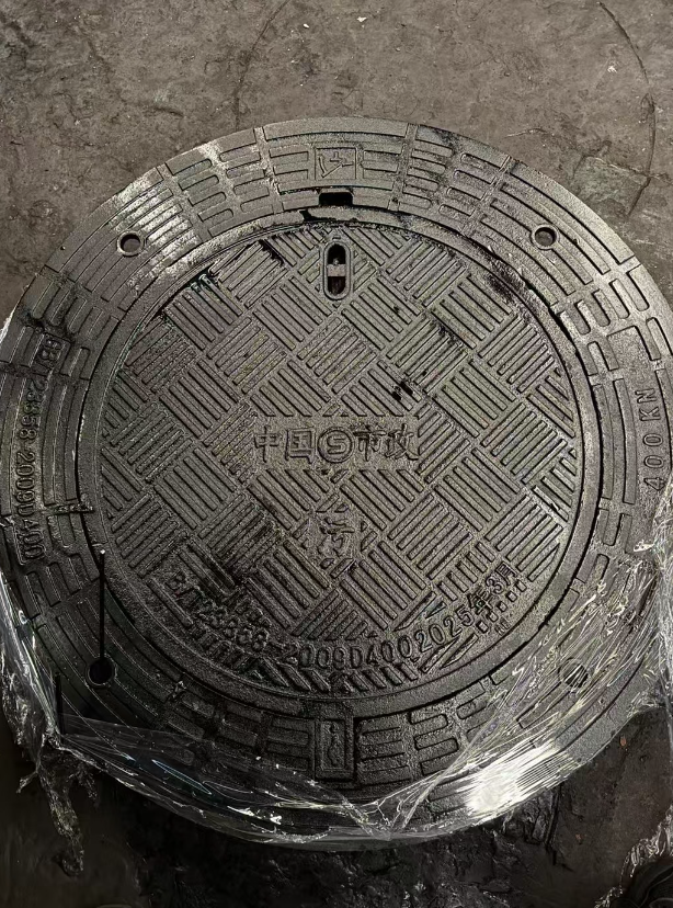 南召球墨铸铁防沉降井盖展示